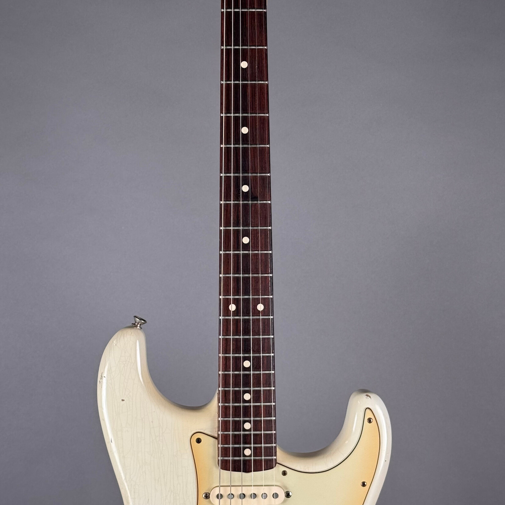 Fender 2008 Fender Roadworn Stratocaster Oly White Tex. Special Pups