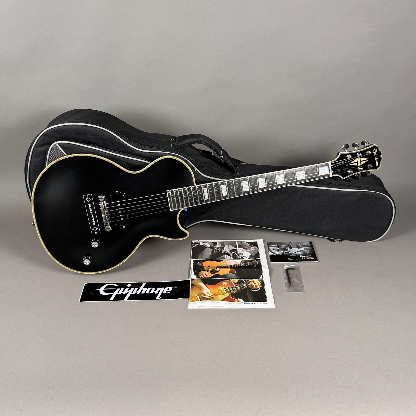 Epiphone Epiphone Jared James Nichols Blues Power Ebony Les Paul