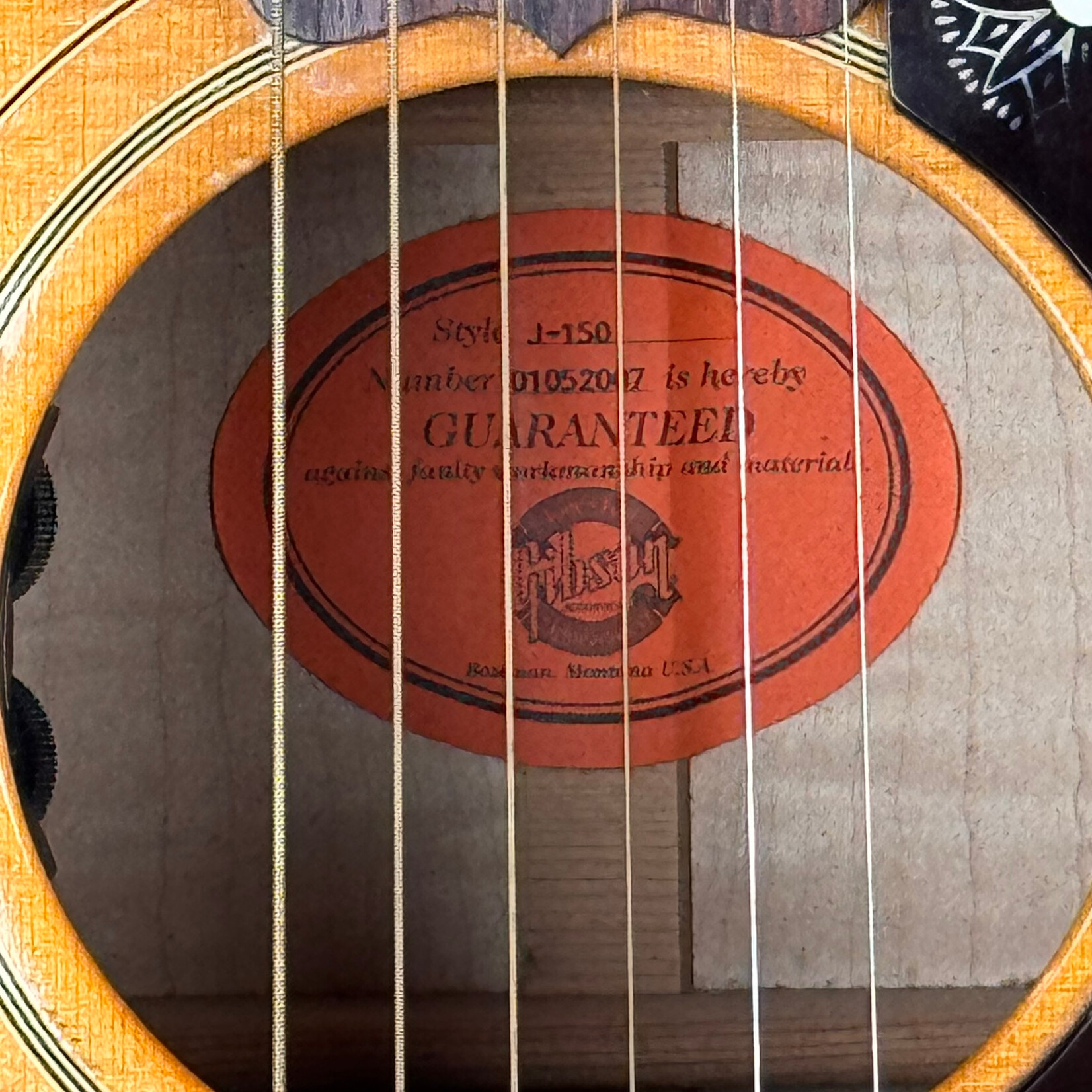 Gibson 2002 Gibson J-150 Natural