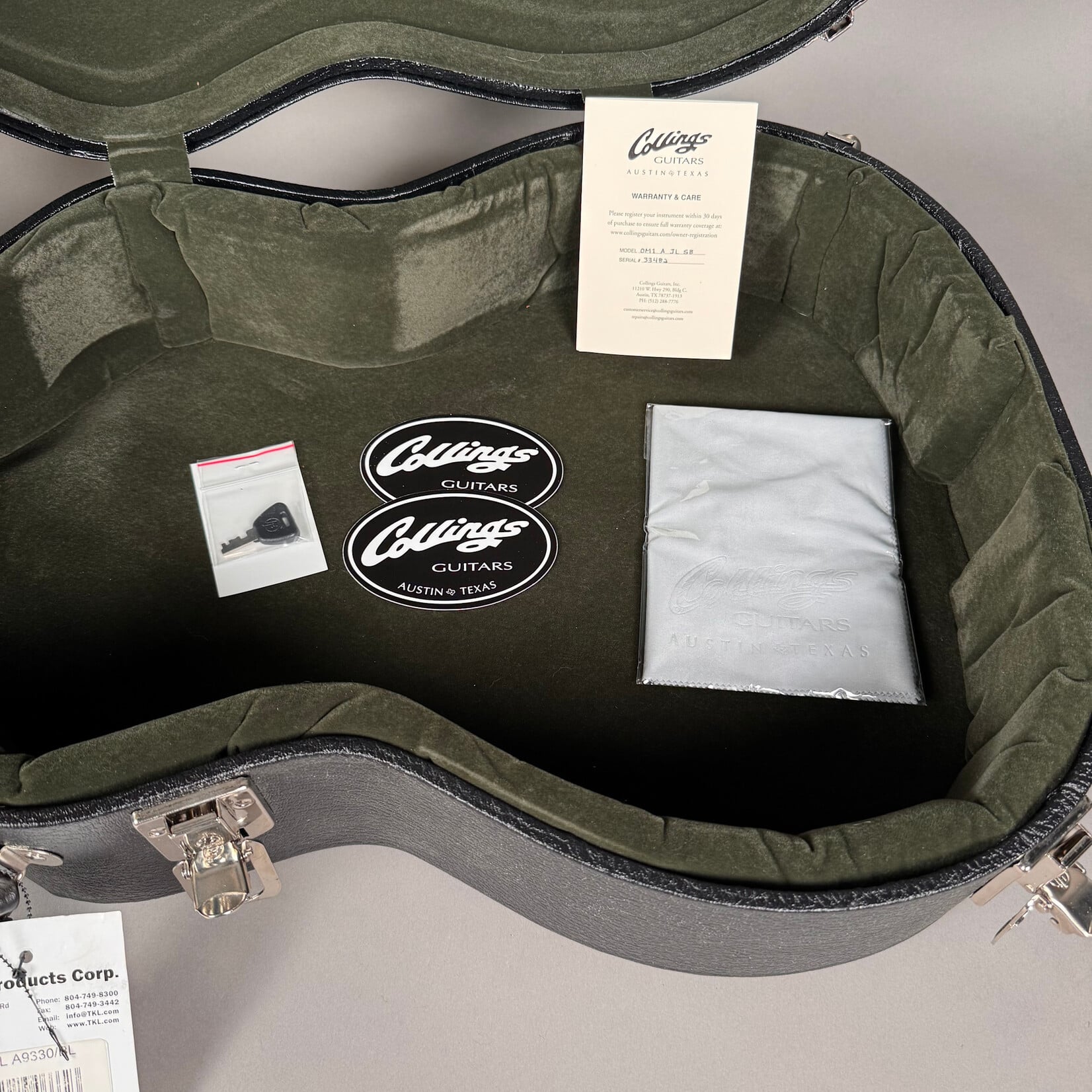 Collings Collings OM1A JL SB Julian Lage