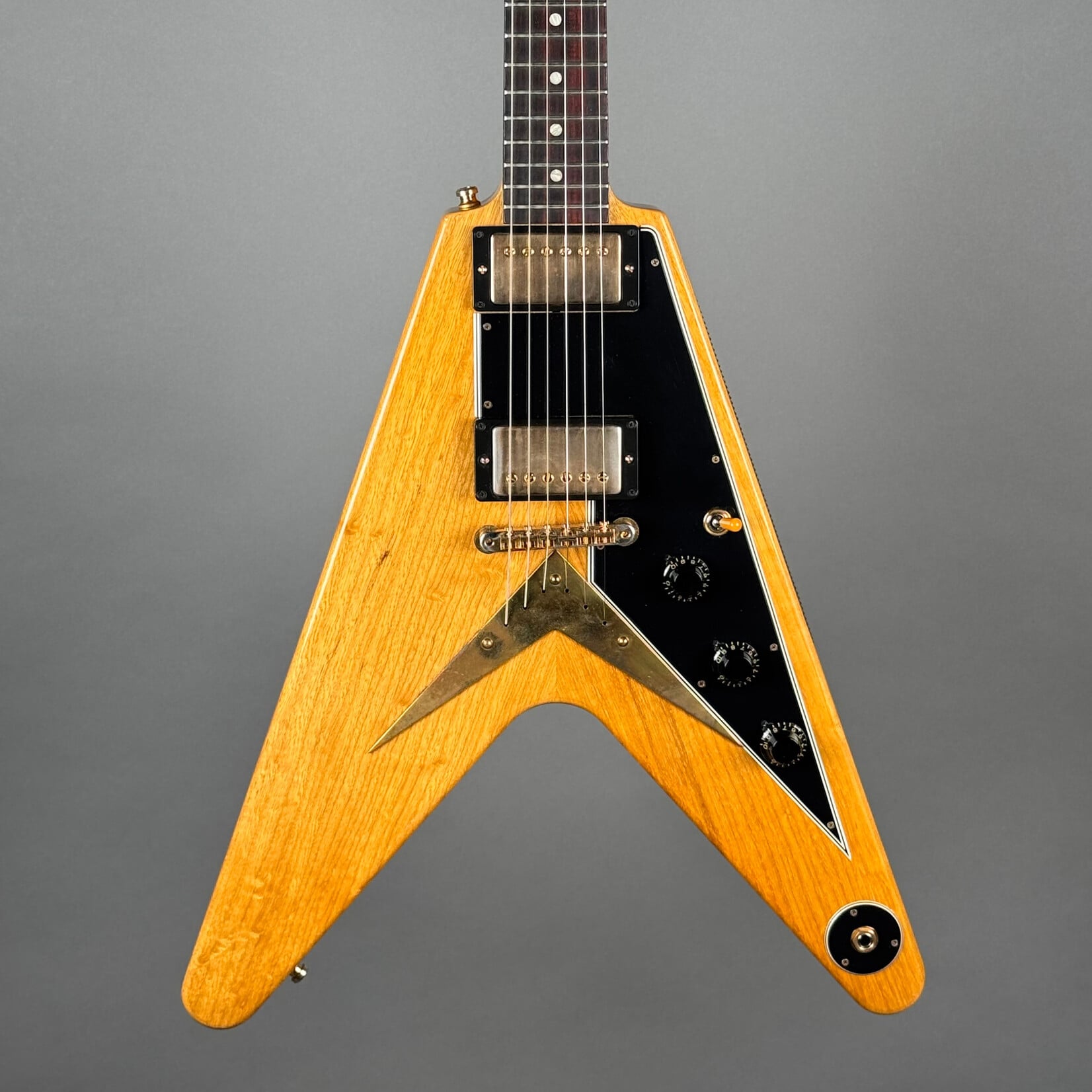 Gibson 2022 Gibson ‘58 Korina Flying V (Black Pickguard)