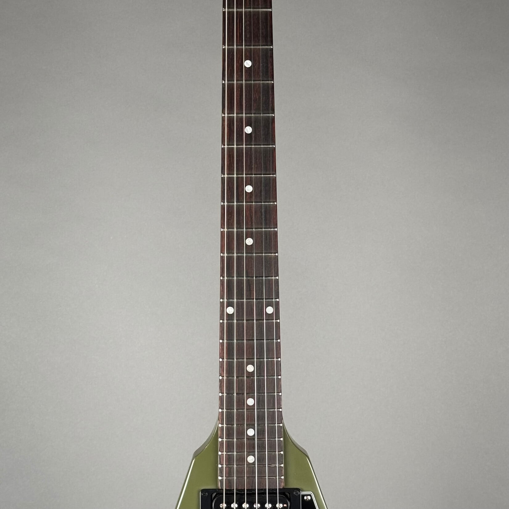 Gibson 2021 Gibson Flying V Satin Olive Drab
