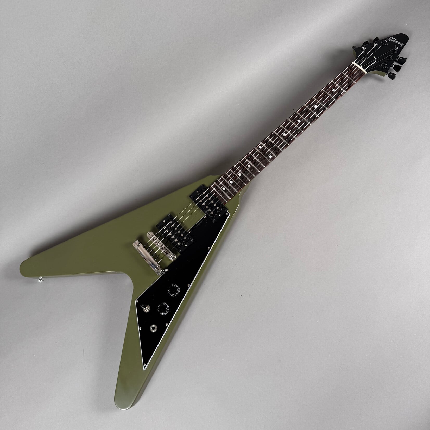 Gibson 2021 Gibson Flying V Satin Olive Drab