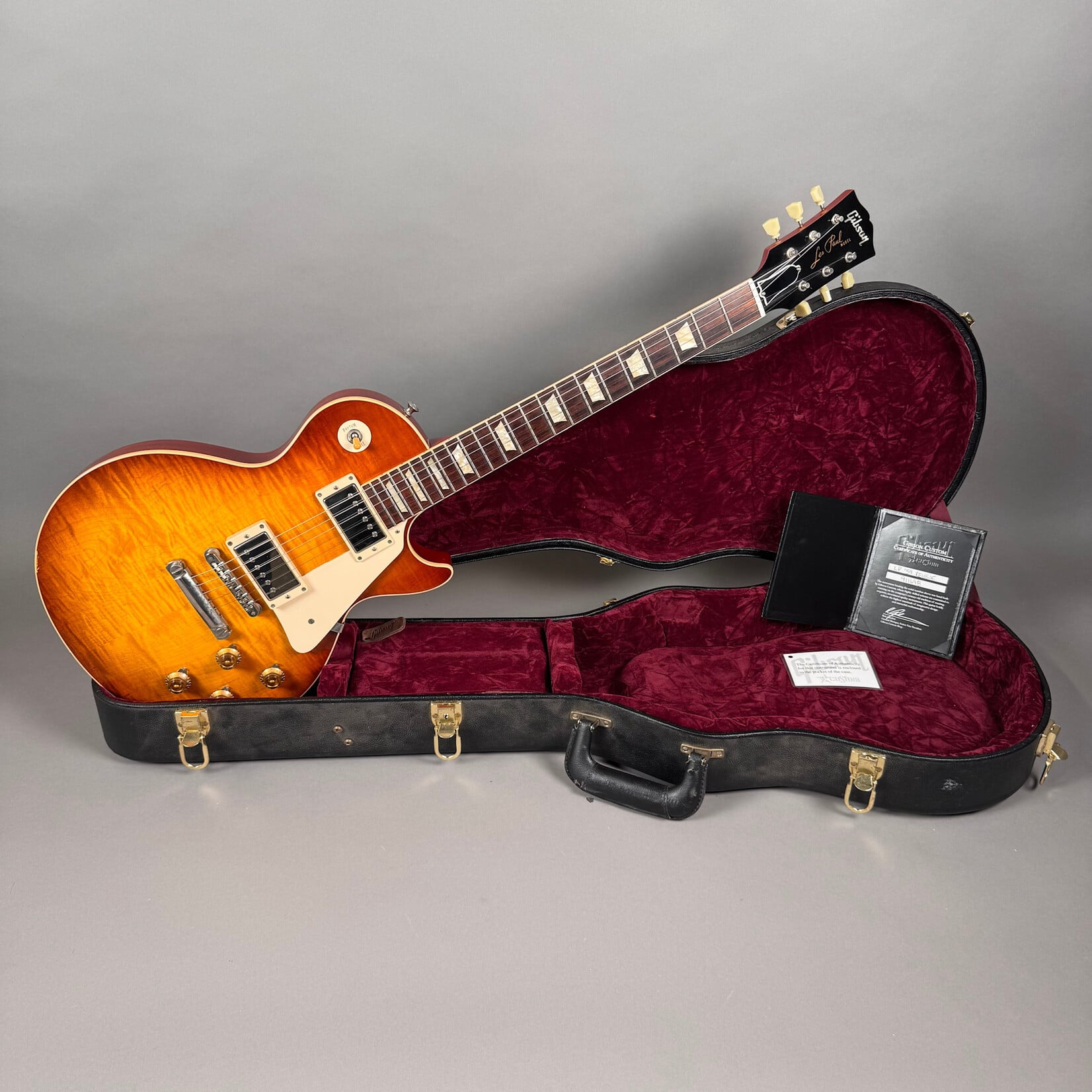 Gibson 2011 Gibson Custom Shop R9 ‘59 Reissue Les Paul Standard Ice Tea Burst