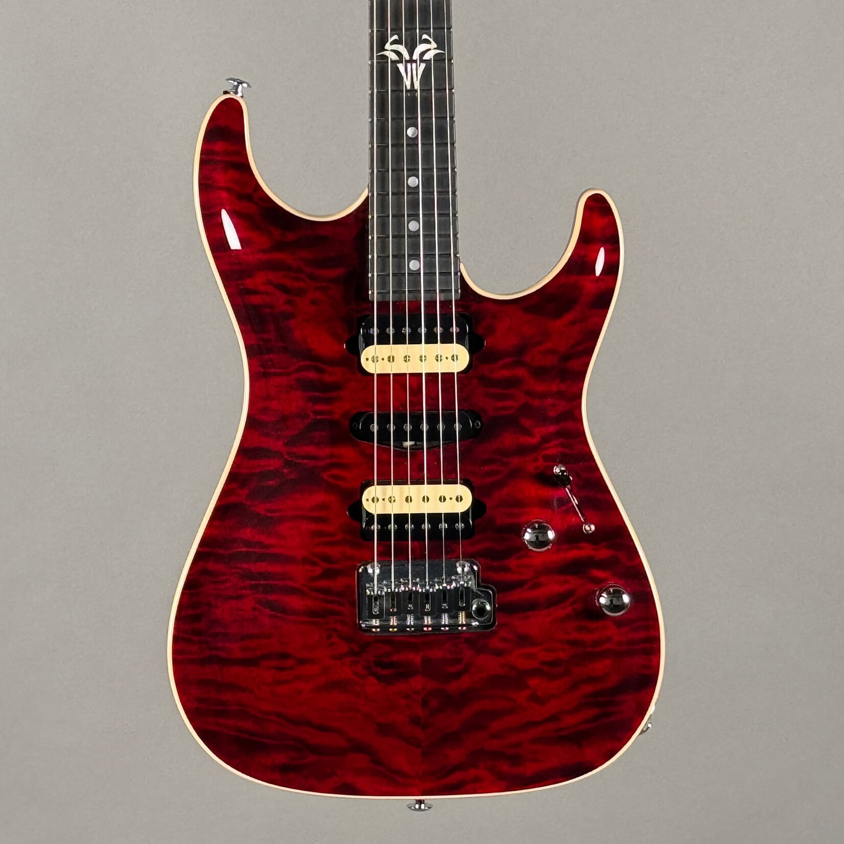 Suhr 2015 Suhr Standard Carve Top Chili Pepper Red