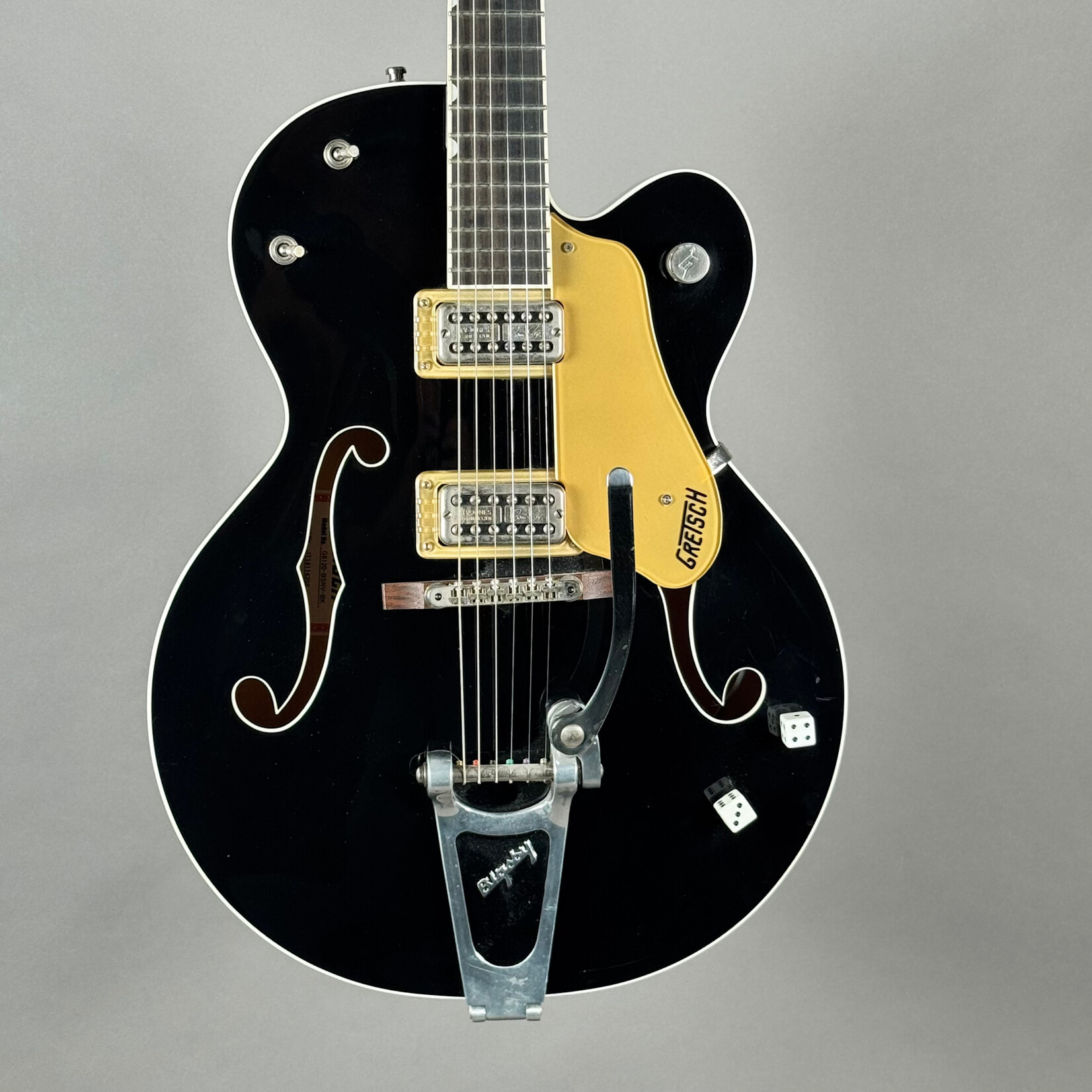 Gretsch 2014 Gretsch G6120-SNV-BK Brian Setzer Black