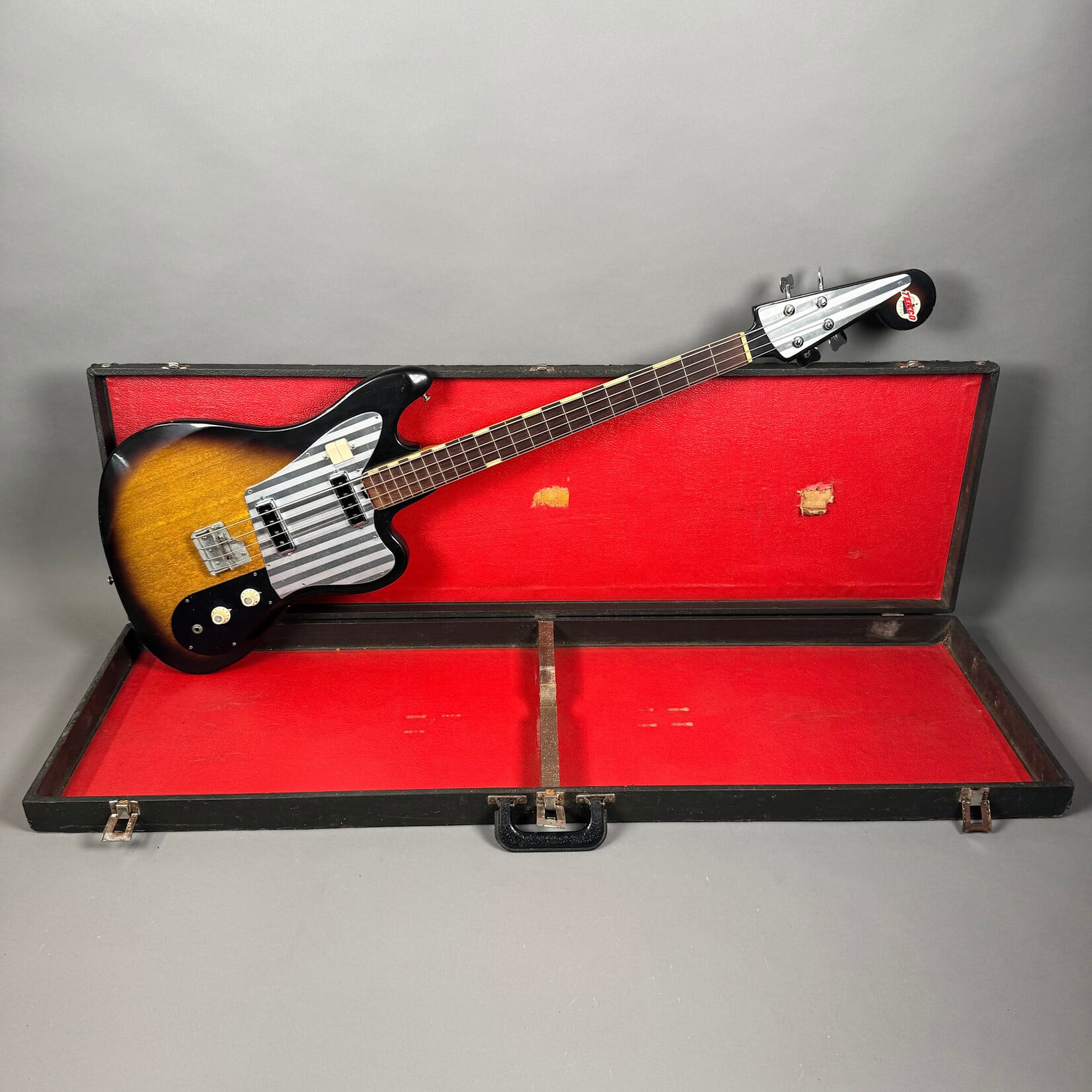 TEISCO 1960’s Teisco BB-200 Sunburst