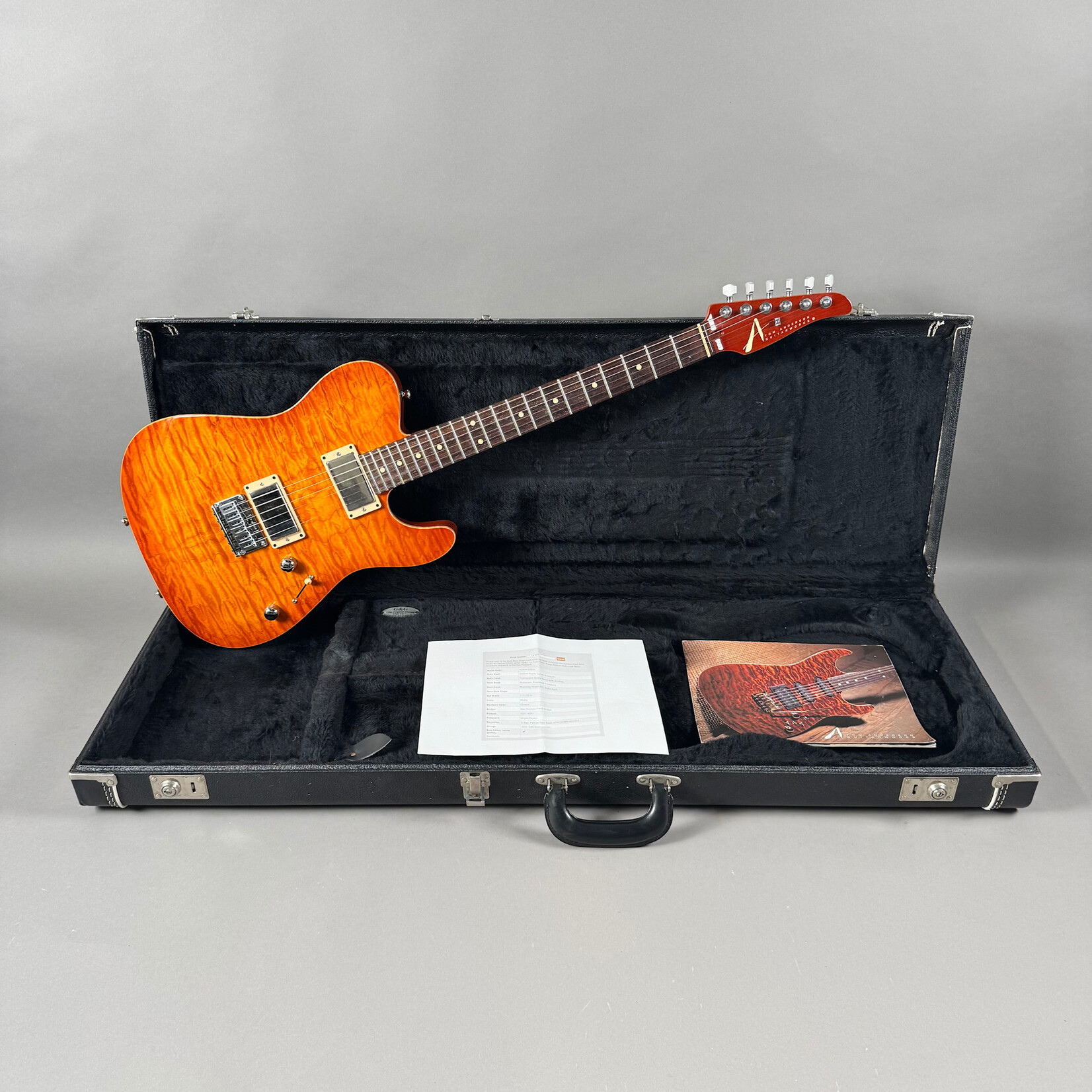 Tom Anderson 1998 Tom Anderson Hollow Cobra Trans Amber