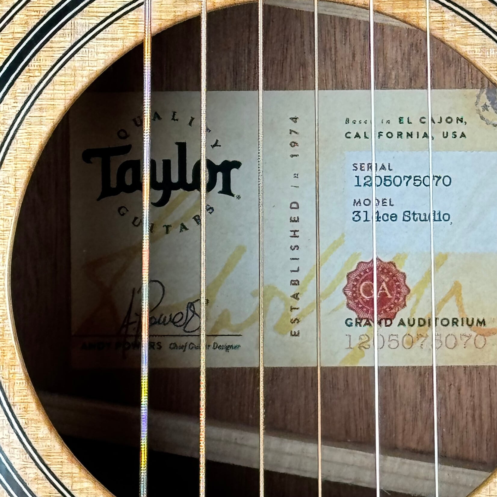Taylor USED 2025 Taylor 314ce Studio