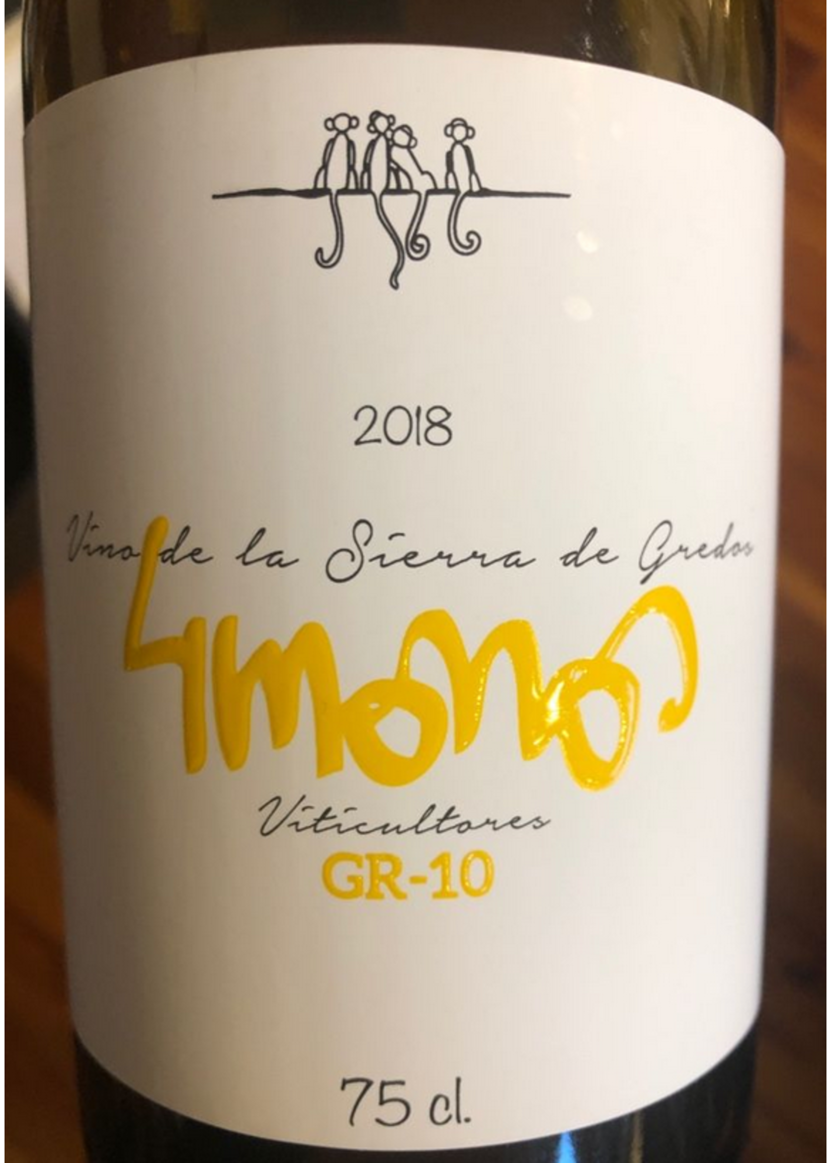 Jose Pastor 4 Monos - Blanco GR10 Vinos de Madrid - 2021