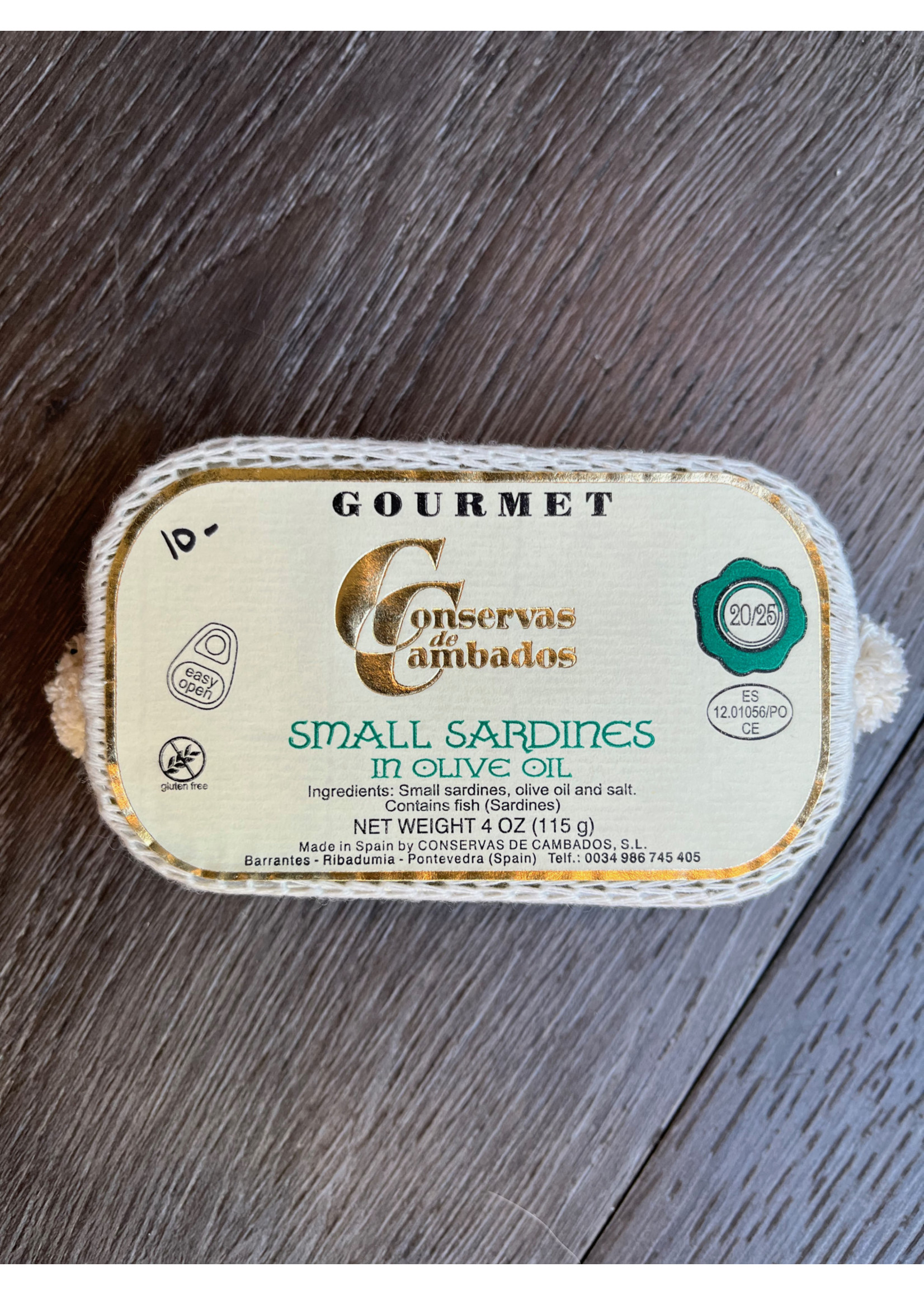 Food Cambados - Small Sardines in olive oil 20/25