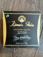 Food Ramon Pena - Stuffed Squid in Ink Sauce
