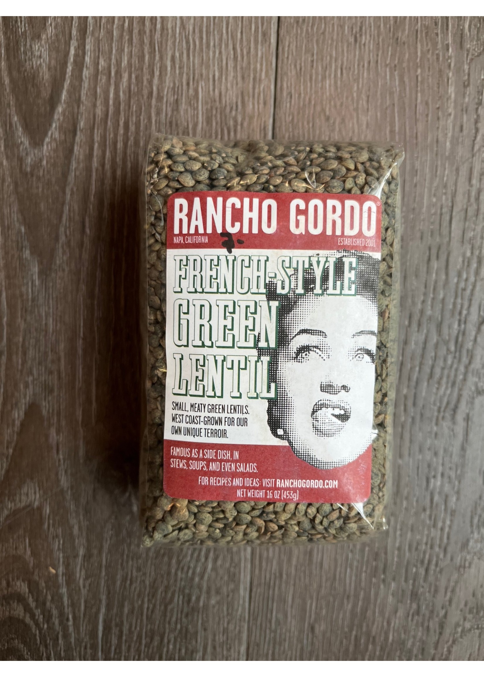 Rancho Gordo Rancho Gordo - French-Style Green Lentil