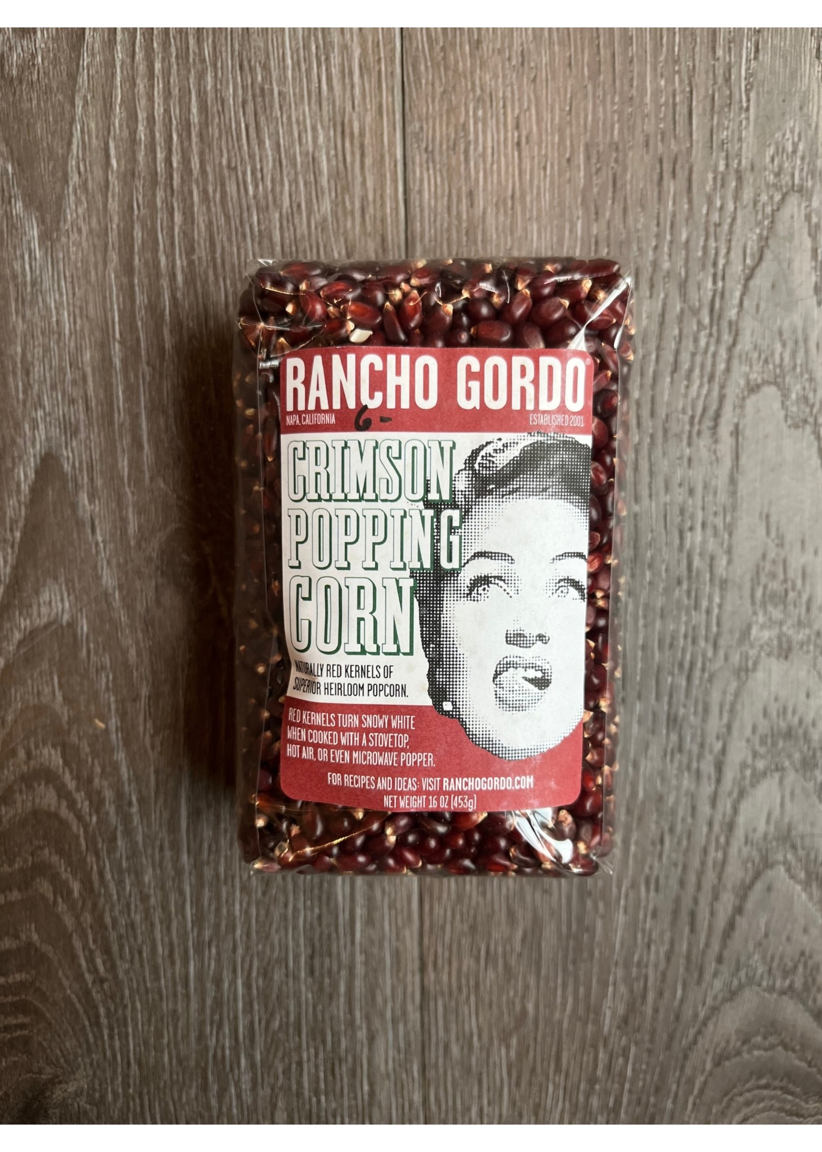 Rancho Gordo Rancho Gordo - Crimson Popping Corn