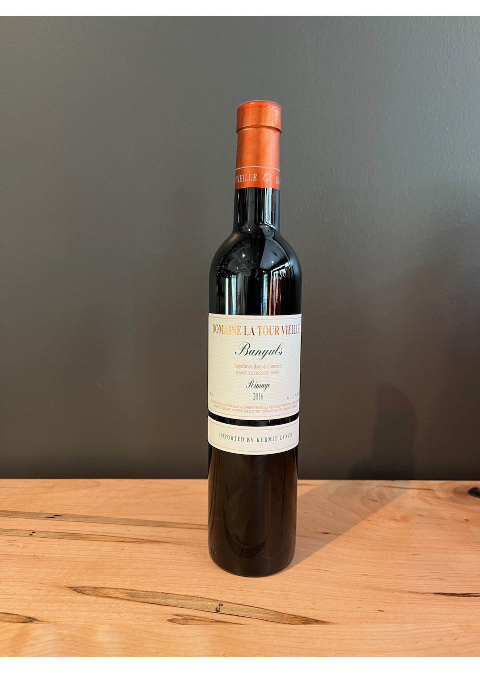 Kermit Lynch Wines La Tour Vieille - Banyuls “Rimage” 2021 500ml