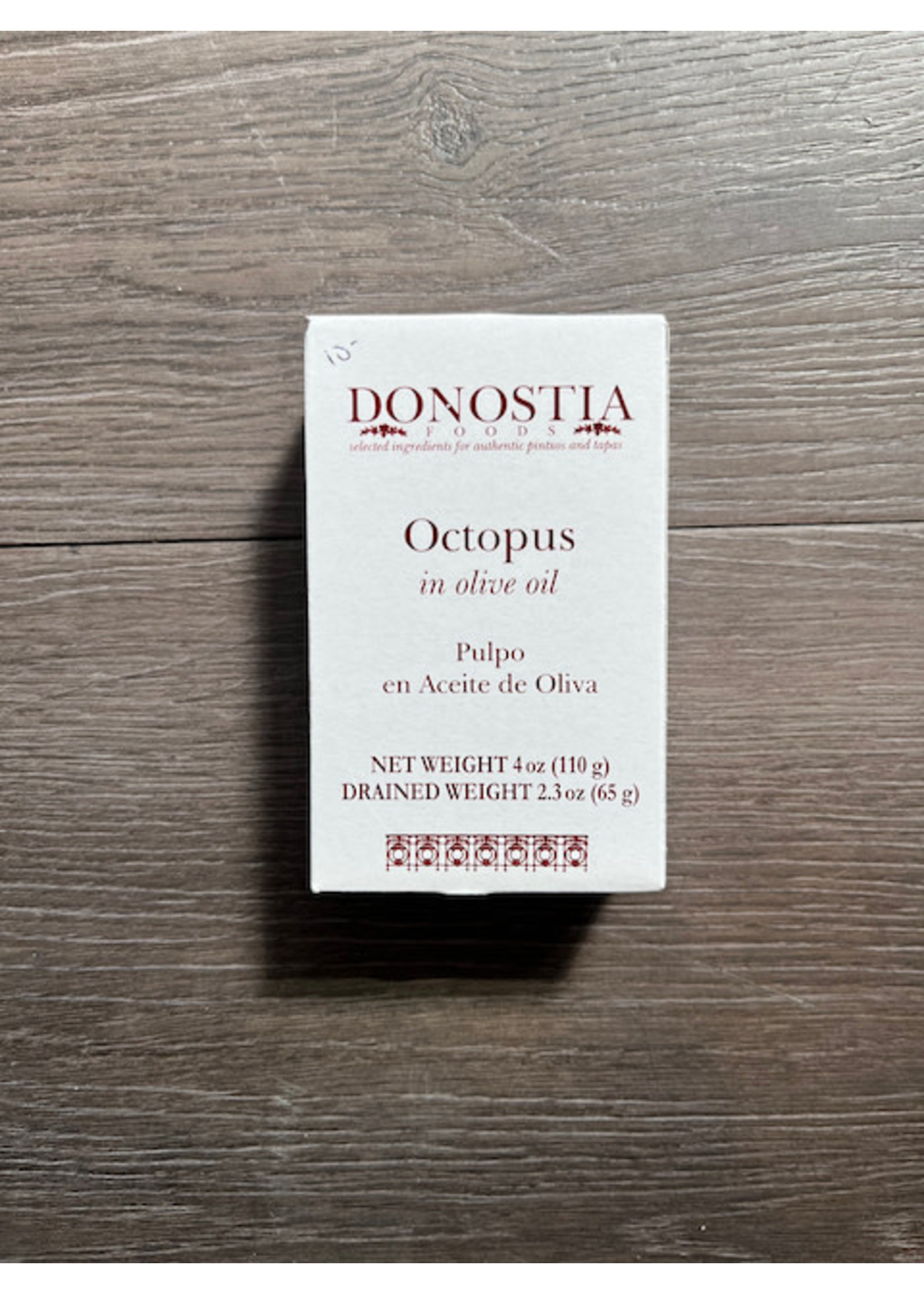 Donostia - Octopus in Olive Oil