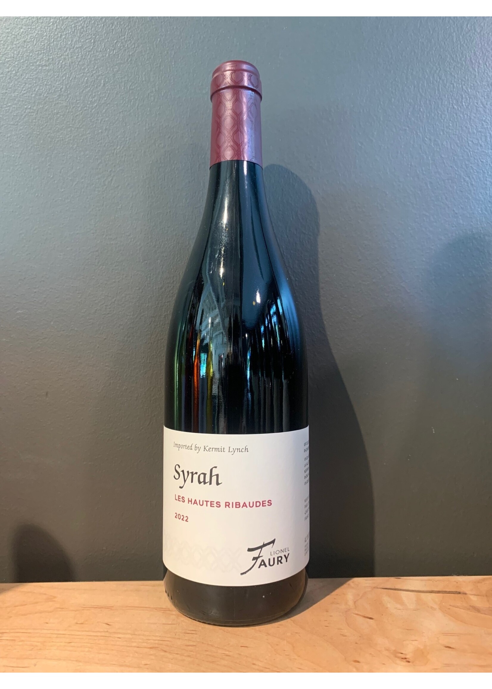 Kermit Lynch Wines Faury - Syrah "Les Hautes Ribaudes" 2022