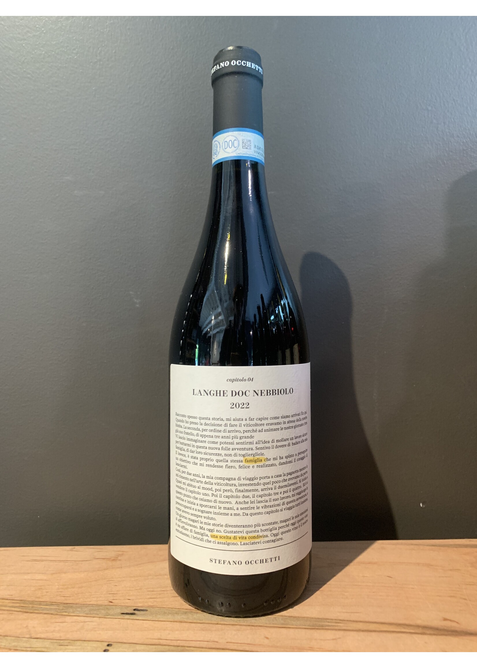 Stefano Occhetti - Nebbiolo Langhe (Roero) 2023