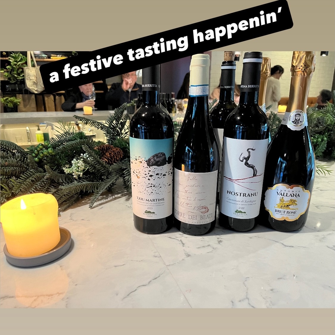 Italian Wines, Japanese Sake Dinner