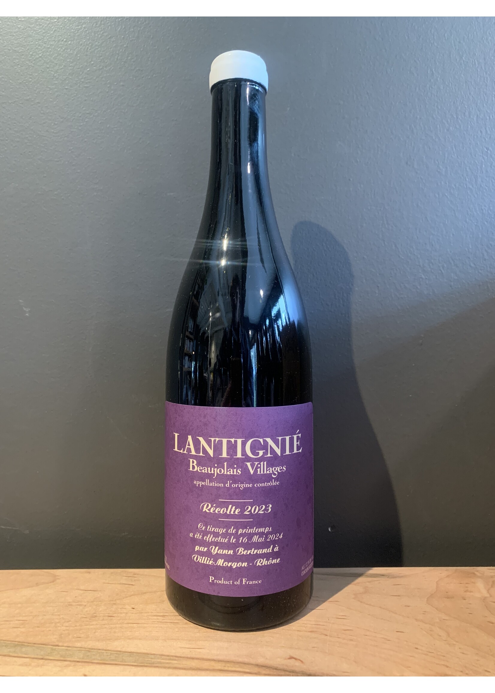 Yann Bertrand - Beaujolais Rouge "Lantignie" 2023