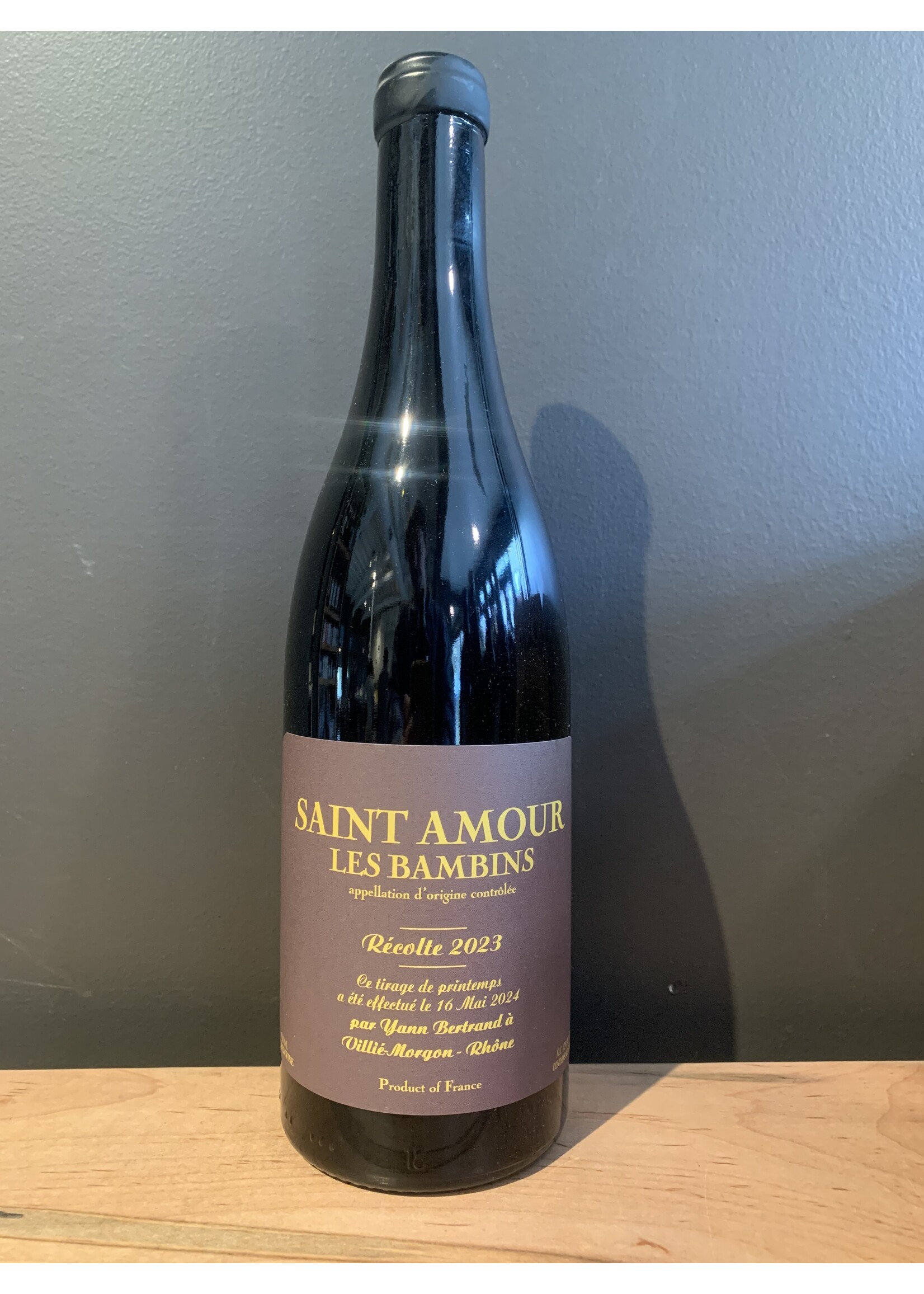 Yann Bertrand - St Amour "Les Bambins" 2023