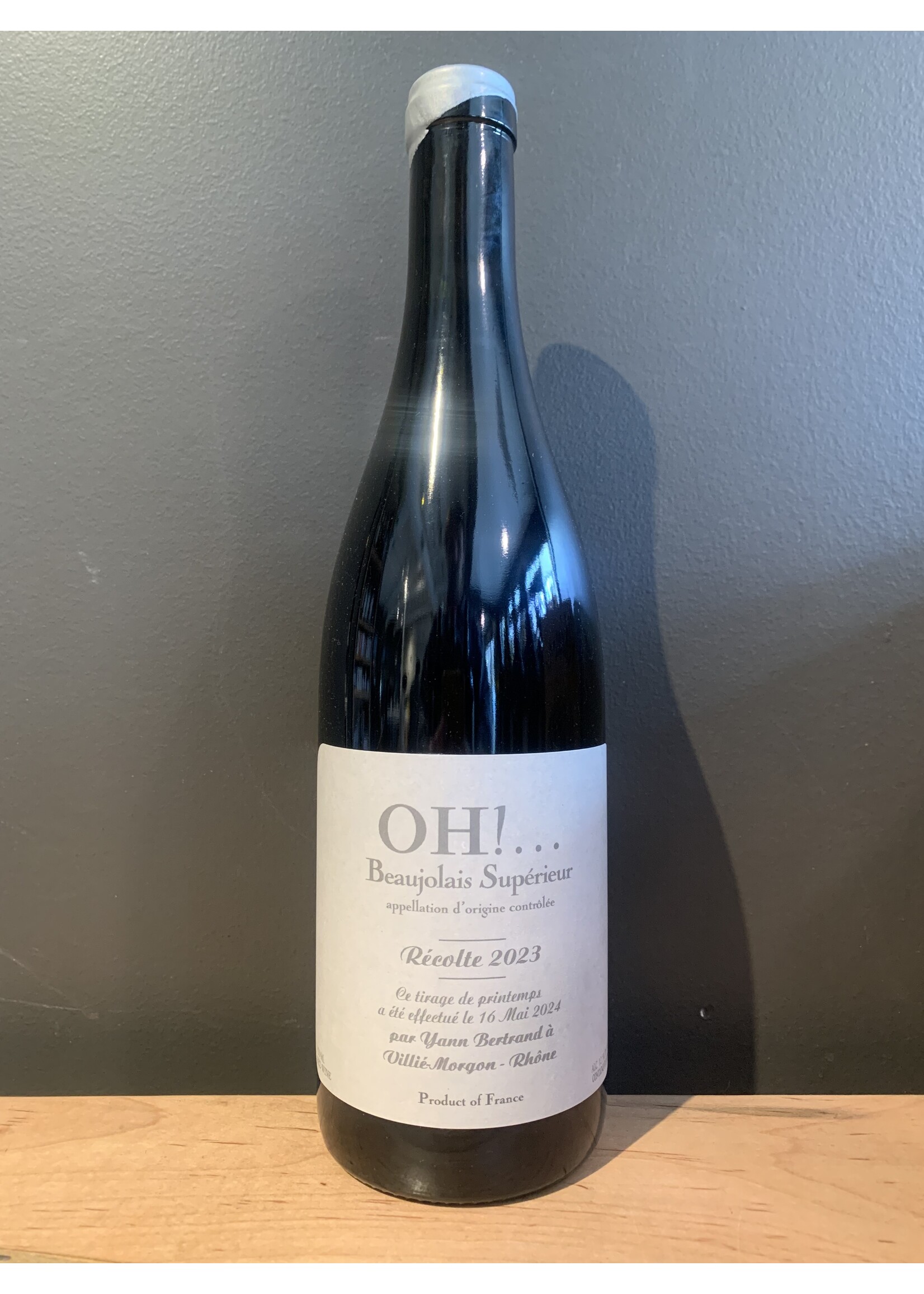 Yann Bertrand - Beaujolais Rouge "Oh!" 2024