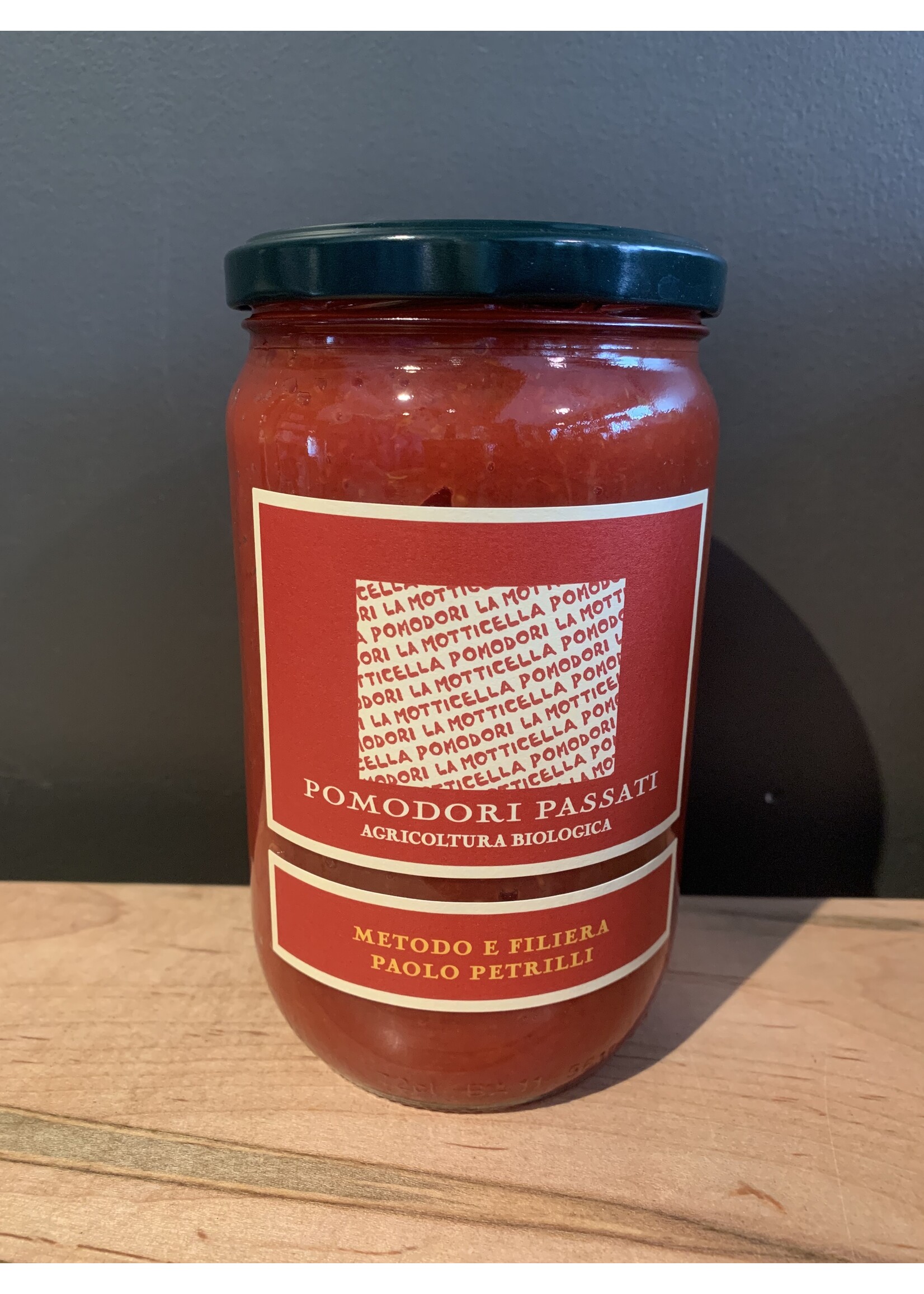Piedmont Wine Imports Paolo Petrilli - Passata Organic Strained Tomatos
