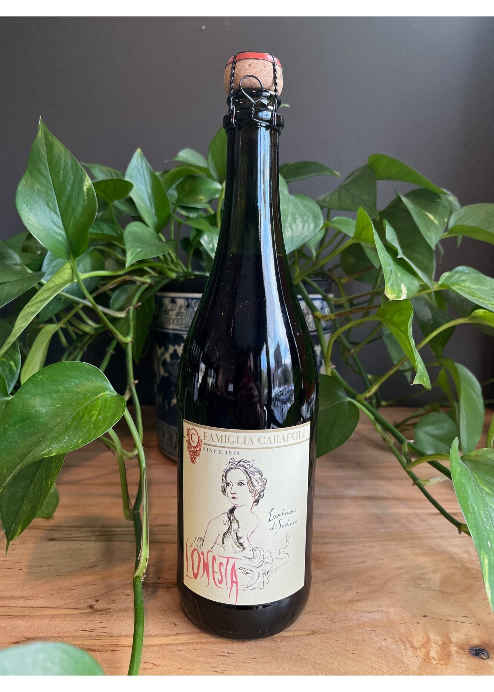 Carafoli l'Onesta - Lambrusco di Sorbara Dry Rose NV