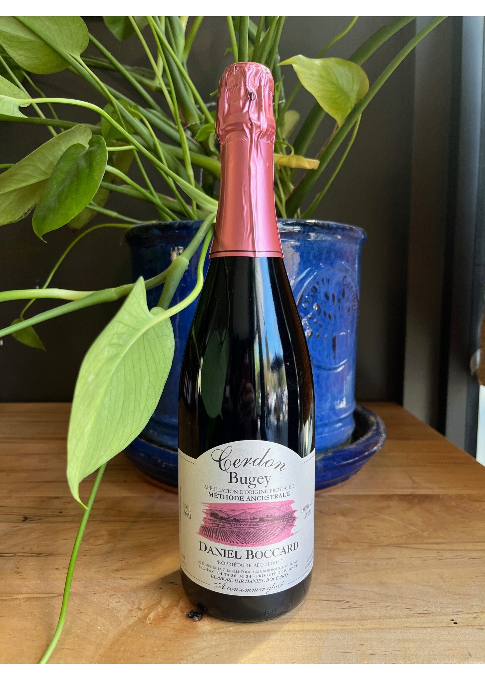 Daniel Boccard - Bugey Cerdon 'Methode Ancestrale' Pet-Nat Rose 2023