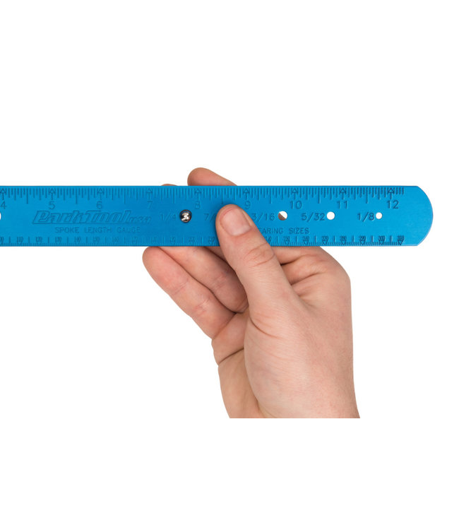 Park Tool SBC-1, Règle à rayons, goupilles et billes