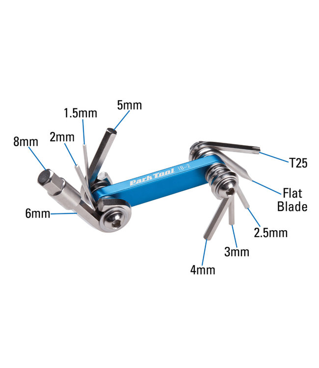 Park Tool IB-2, Multi-Outil, 10 fonctions