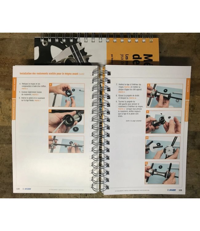 Livre de Mecanique : Les roulements (moyeux, jeux de pedalier et jeux de direction) (Nouvelle Édition)