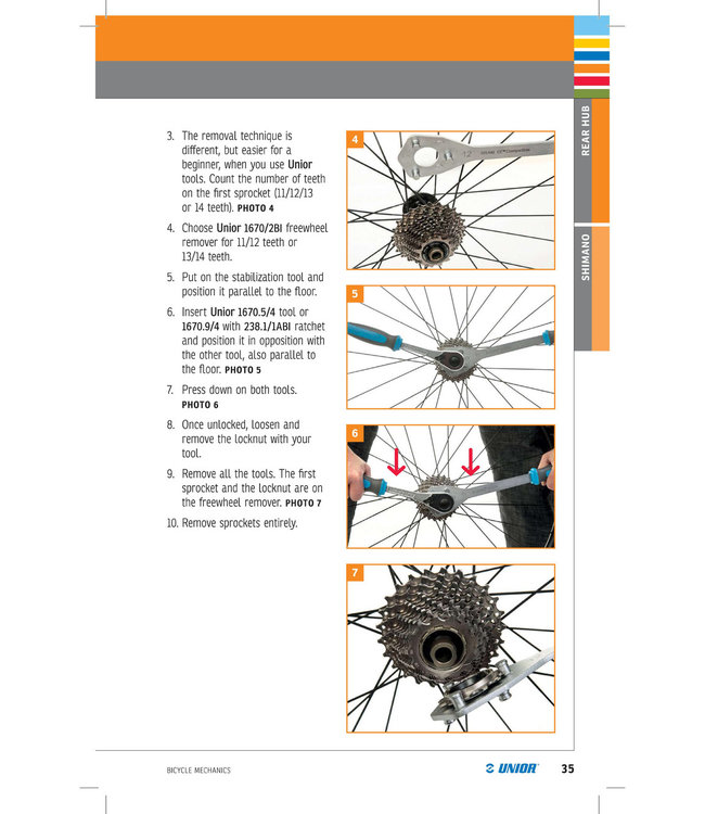 Mechanics Book (English): Bearings (hubs, bottom brackets and headsets)