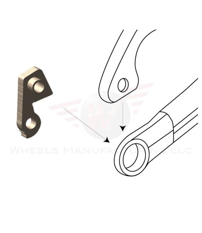 Wheels Manufacturing Patte de Dérailleur - 132