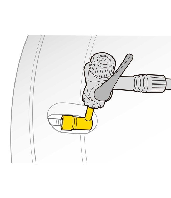 Topeak PRESSURE-RITE PRESTA VALVE ADAPTER