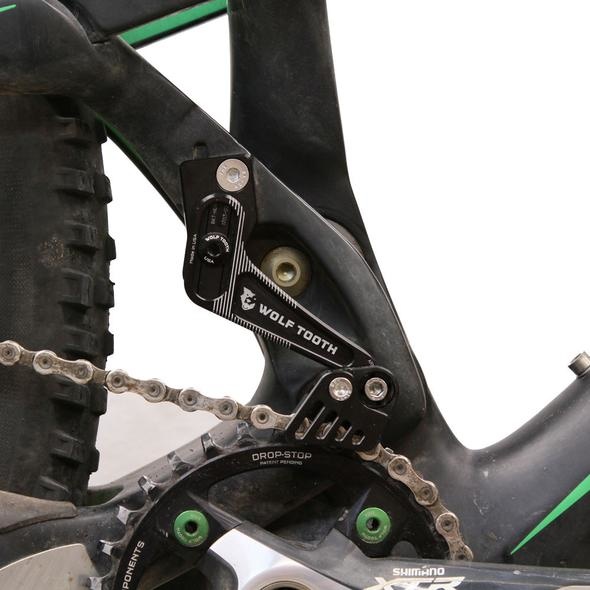 Accessoire vélo - Guide de chaîne de serrage - Type FD007 - Alliage 6061-T6 - Noir - Montage DIY