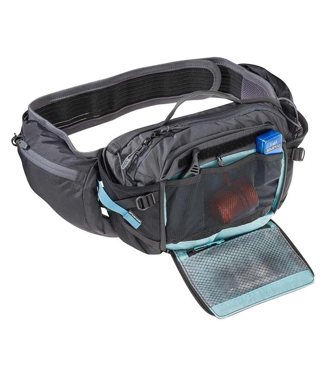 EVOC Hip Pack Pro 3L + Réservoir 1.5L, Noir/Charcoal