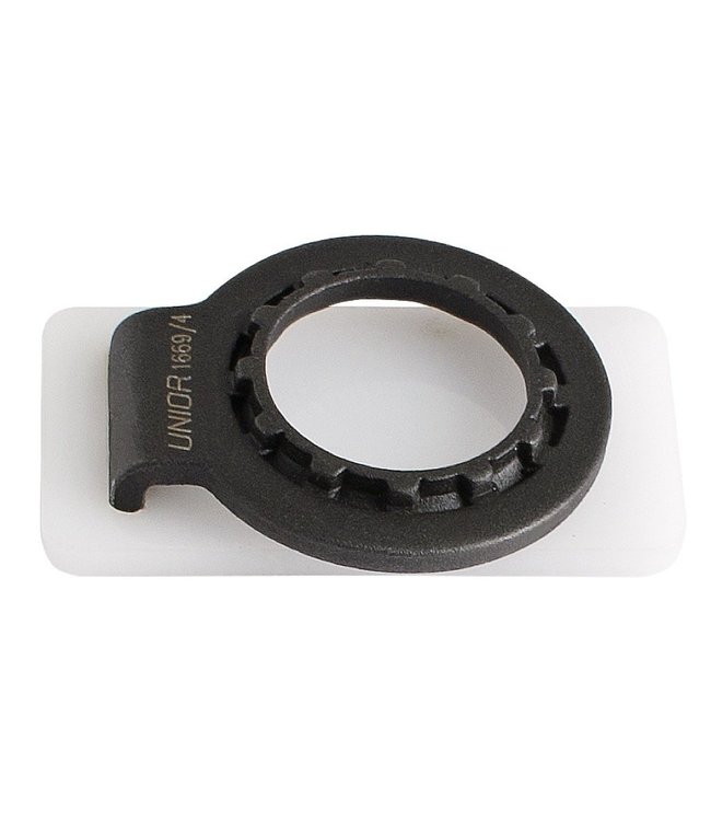 Unior 1669/4,  2 en 1, Démonte-cassette & Clé à rayon