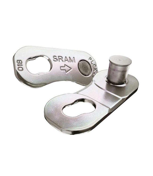 SRAM Maillon de chaîne Powerlock Eagle 12 VIT Dessus plat - Argent