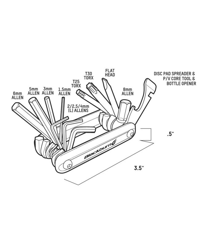 Blackburn Grid 13, Multi-Tool