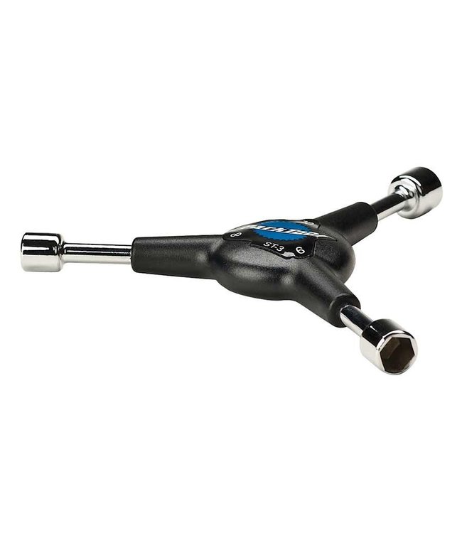Park Tool ST-3 Clé en Y, douilles 8, 9 et 10mm