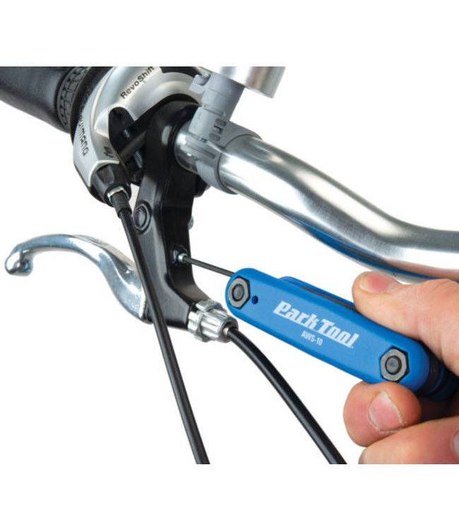Park Tool AWS-10 Clés hexagonales repliables - 1.5mm, 2mm, 2.5mm, 3m, 4mm, 5mm et 6mm