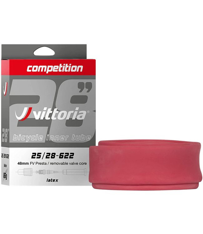 Vittoria Inner Tube Latext 700 x 25-28 51MM Presta