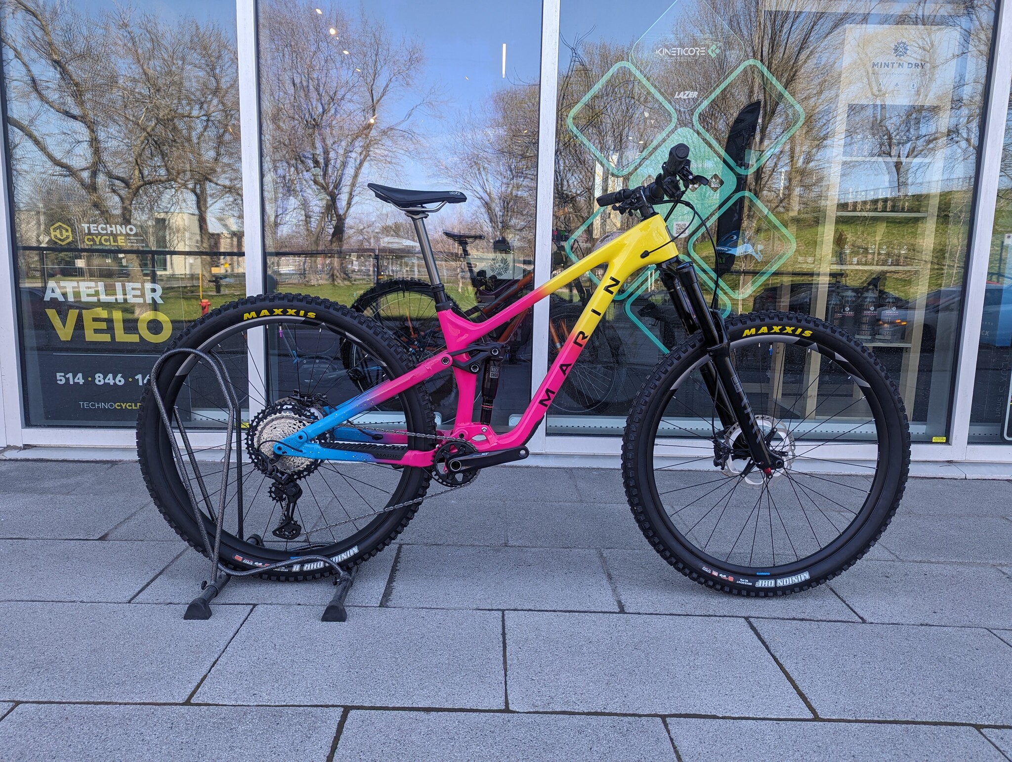 Bike. Marin Alpine Trail Custom 2024 Techno Cycle