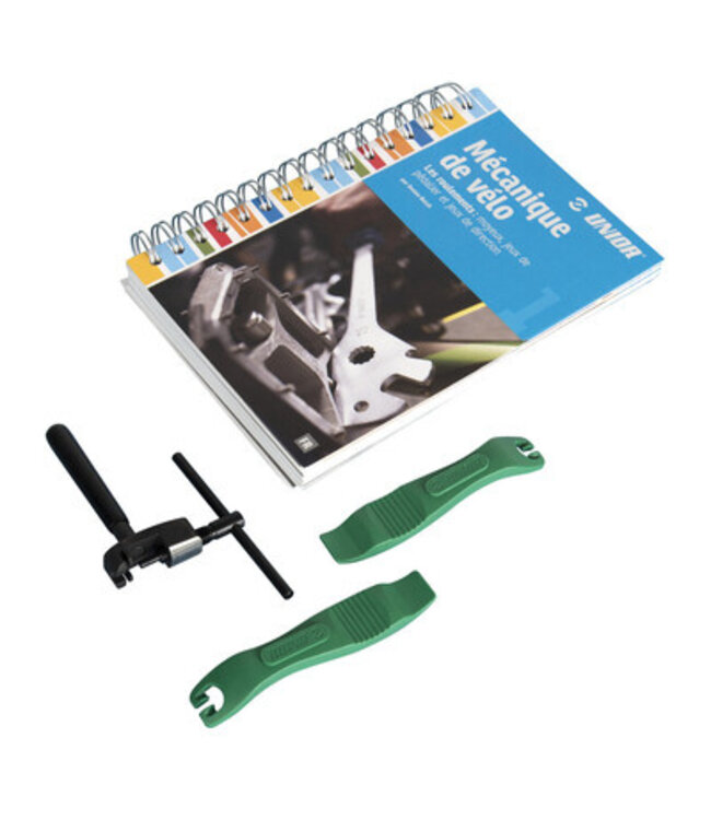 Livre de Mecanique Unior : Les roulements (moyeux, jeux de pedalier et jeux de direction)