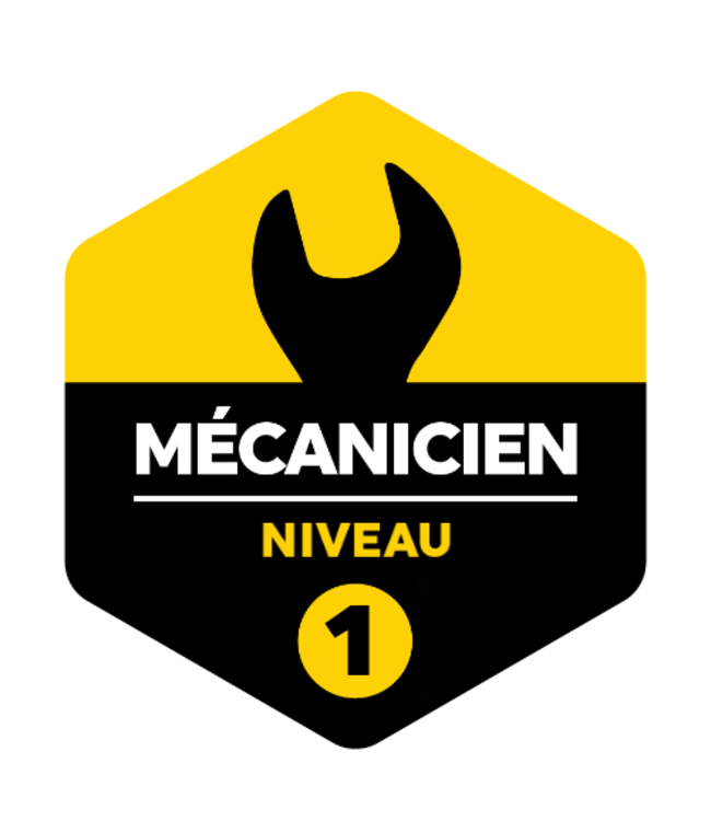 Formation - Mecanicien Niveau 1 - 24 Octobre & 1er Novembre 2026