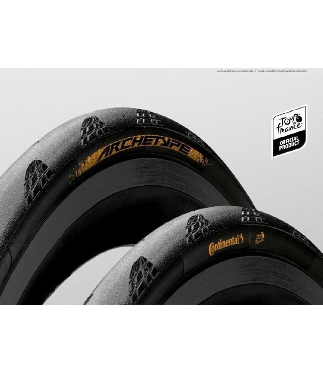 Continental Piece, Pneu, Continental, Archetype LTD, Black, 700 x 30, Fld, Blackchili