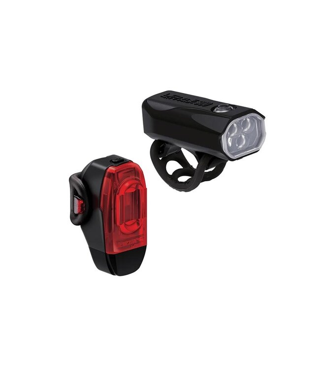 Lezyne KTV Drive Pro 300+/ KTV Drive+, Ensemble de lumière Noir