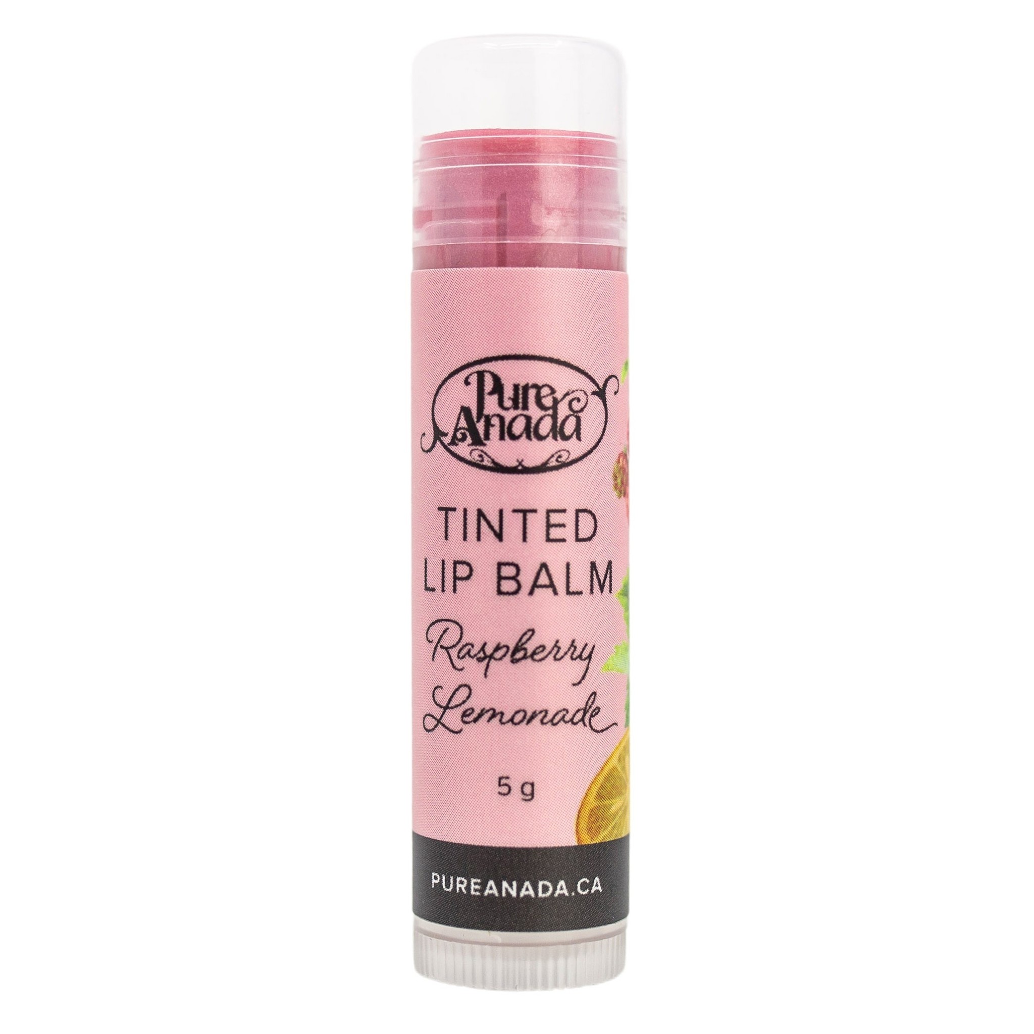 Tinted Lip Balm - Raspberry Lemonade - Pure Anada Cosmetics