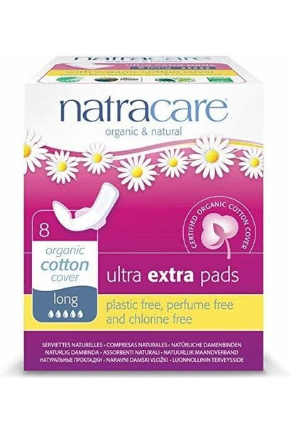 Ultra Extra Long Pads - Natracare Plastic Free Periods
